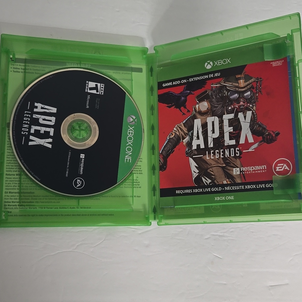 adidas Red Apex Legends Xbox One Game Case - Picture 2 of 4